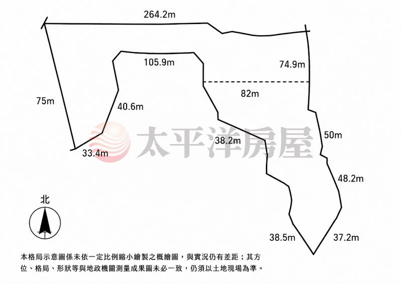 中寮秘境景觀農莊房屋室內格局與周邊環境