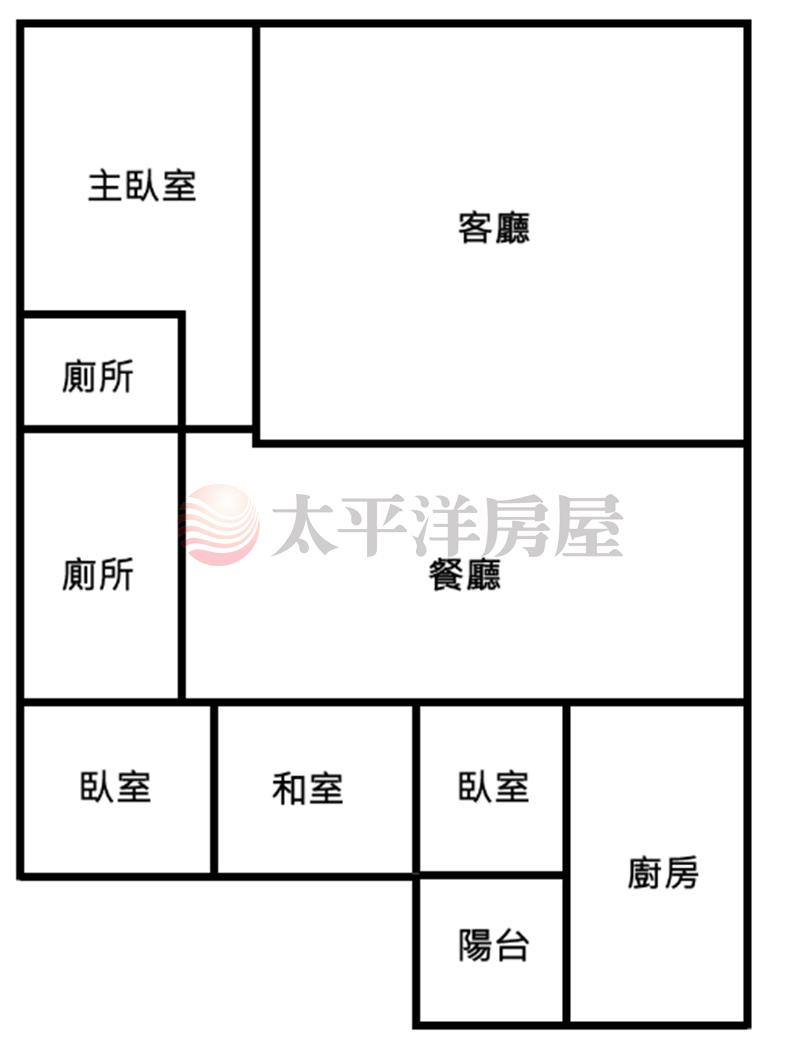 美麗歐洲大3+1房車房屋室內格局與周邊環境