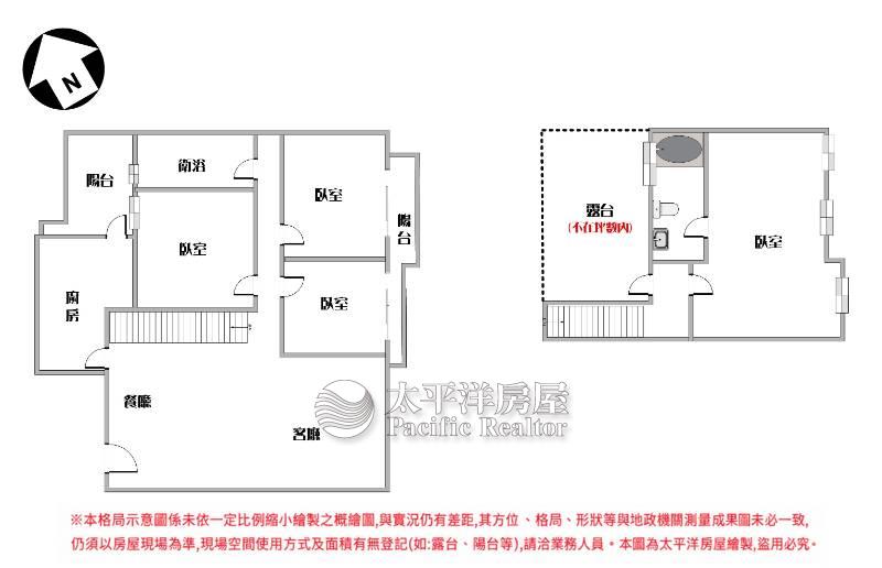 氣派挑高客廳4房大露台+平車房屋室內格局與周邊環境