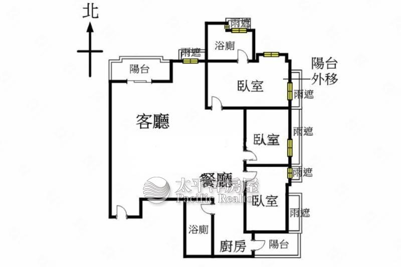 七期南側時代圓滿美宅房屋室內格局與周邊環境