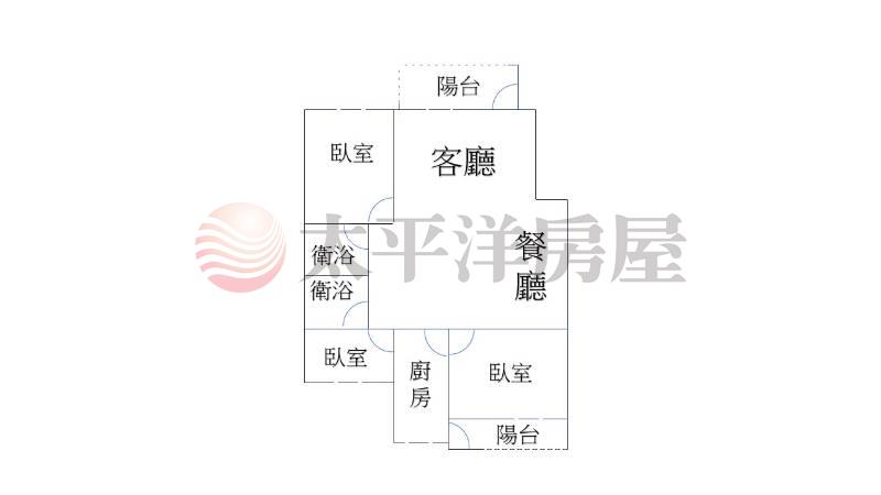 公園旁大三房休旅車位房屋室內格局與周邊環境