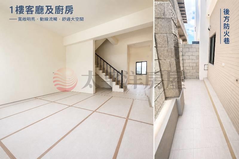 埤頭152線旁全新美墅A3房屋室內格局與周邊環境