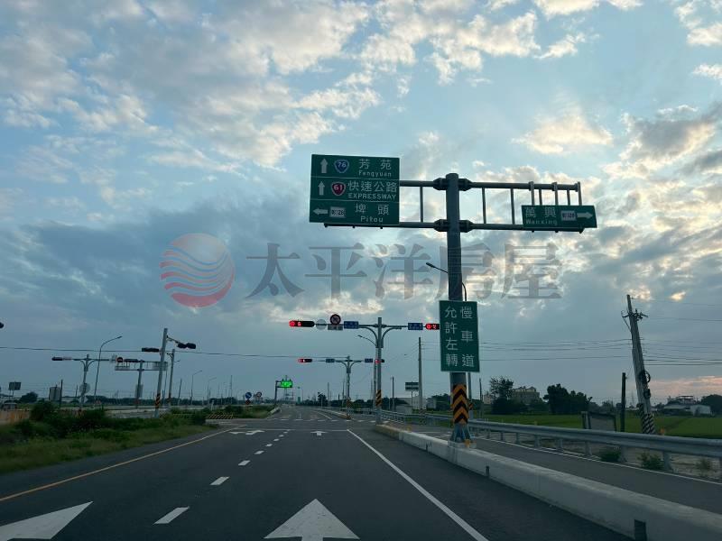 中科太平路旁朝南美田房屋室內格局與周邊環境