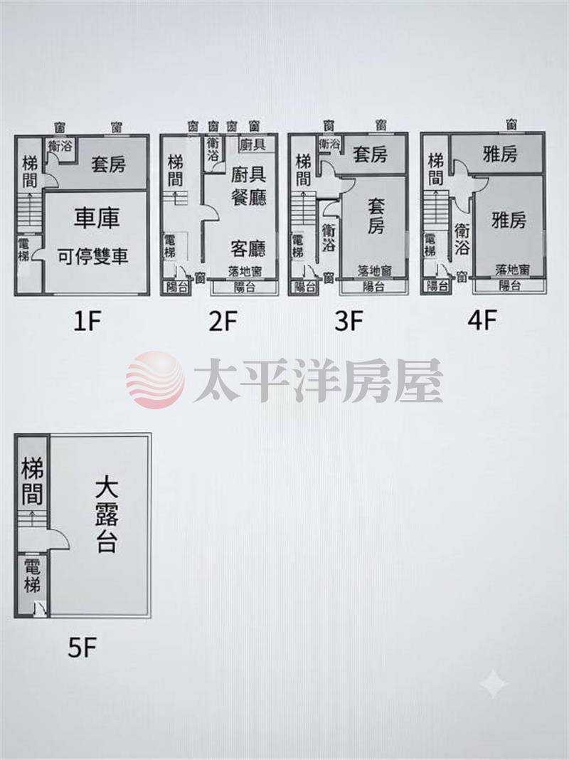 田心豪華電梯雙車透天房屋室內格局與周邊環境