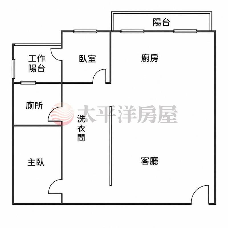 獨家喬立MeTown 雙陽台大2房平車房屋室內格局與周邊環境