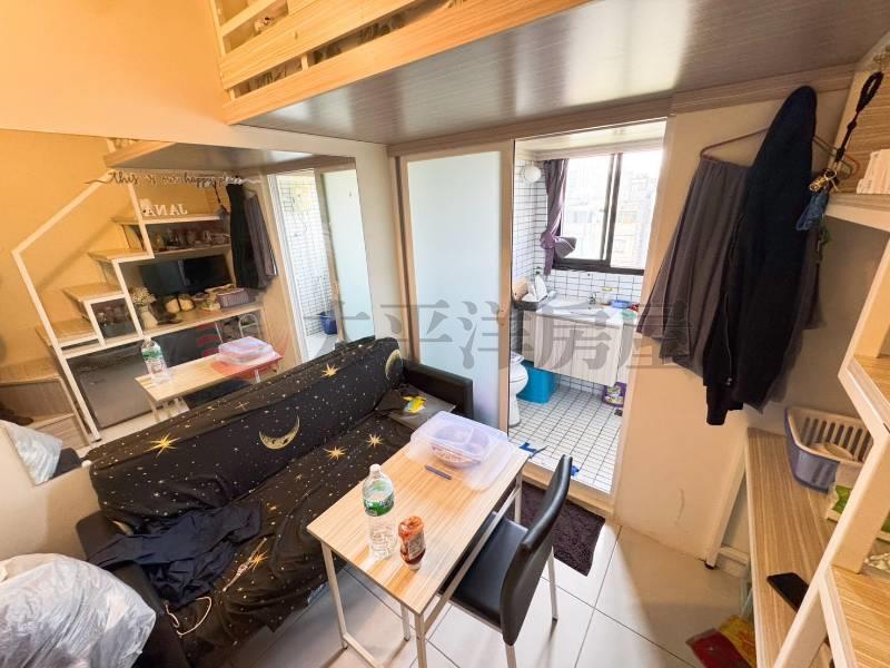 沙鹿低總價樓中樓投資套房房屋室內格局與周邊環境