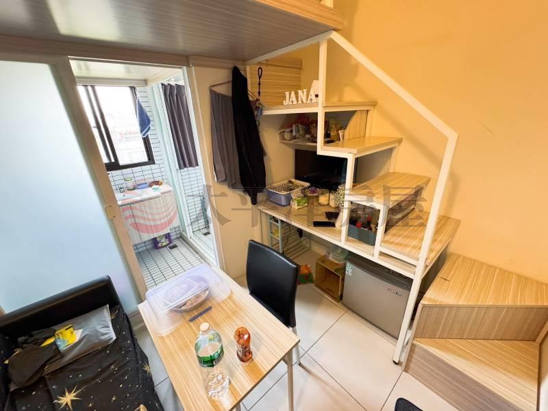 沙鹿低總價樓中樓投資套房房屋室內格局與周邊環境