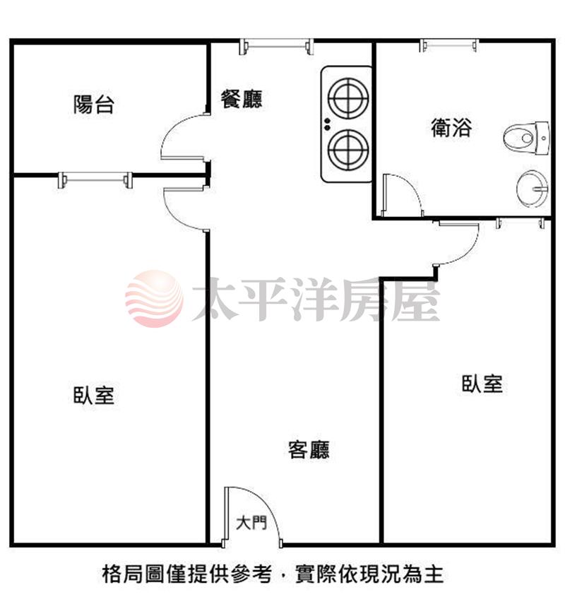 昇佳景邑高樓視野兩房含車房屋室內格局與周邊環境