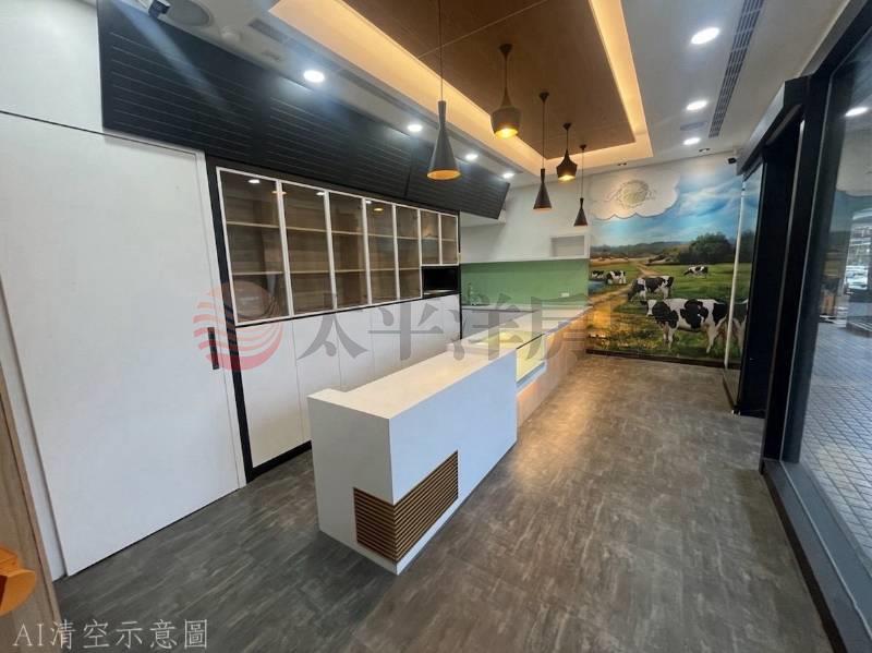 東海大學大面寬樓店房屋室內格局與周邊環境