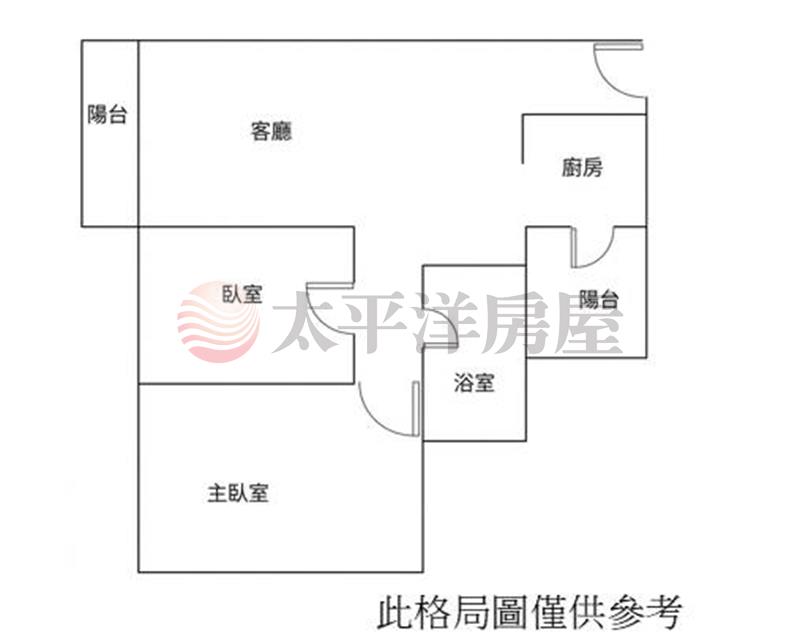 矽品豐華視野平車宅房屋室內格局與周邊環境