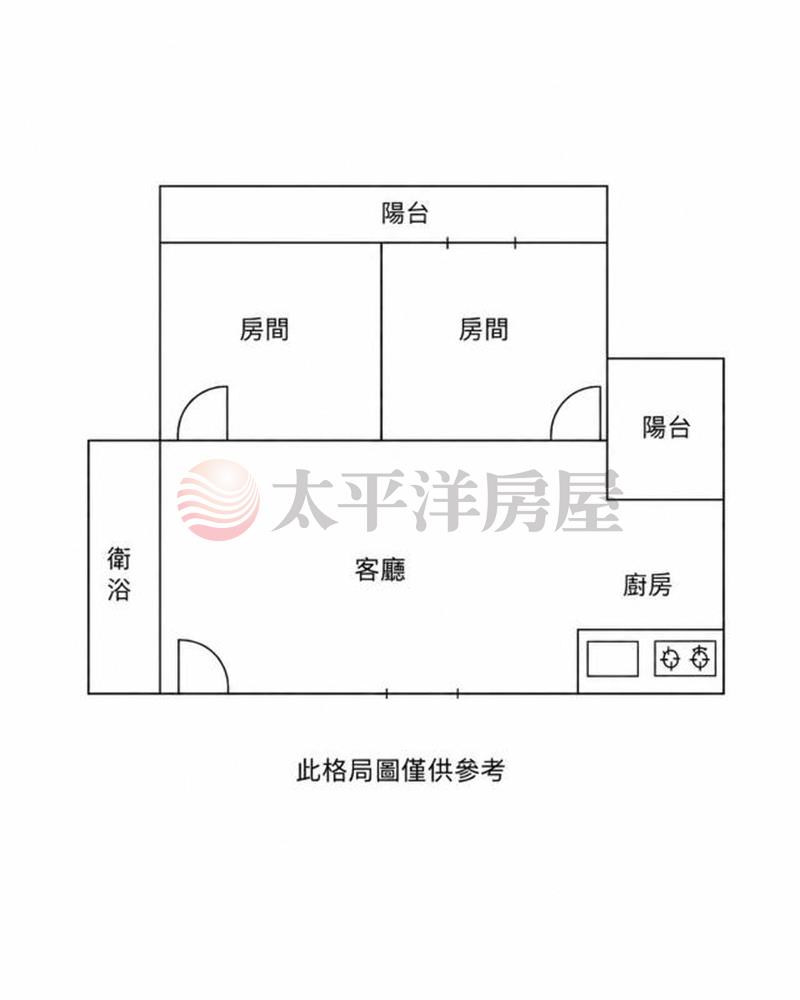 東海商圈輕屋齡2房附車位房屋室內格局與周邊環境