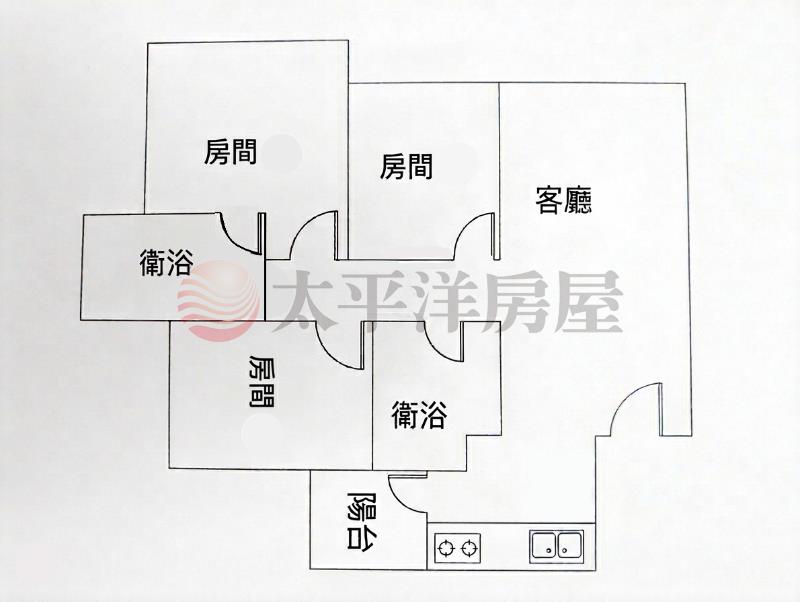 德光二城高樓三房平車視野戶房屋室內格局與周邊環境