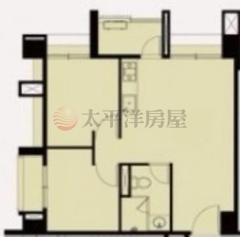 清新大里雙面採光有景大二房+平車房屋室內格局與周邊環境