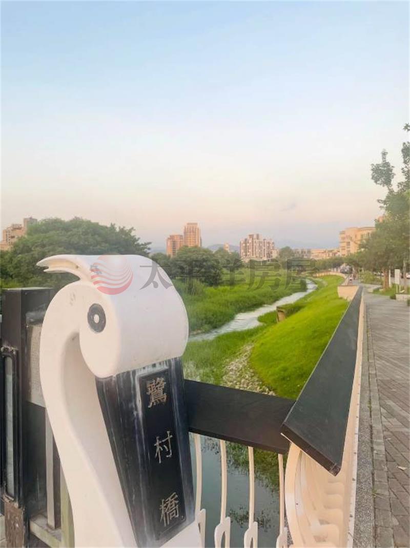 清新大里雙面採光有景大二房+平車房屋室內格局與周邊環境