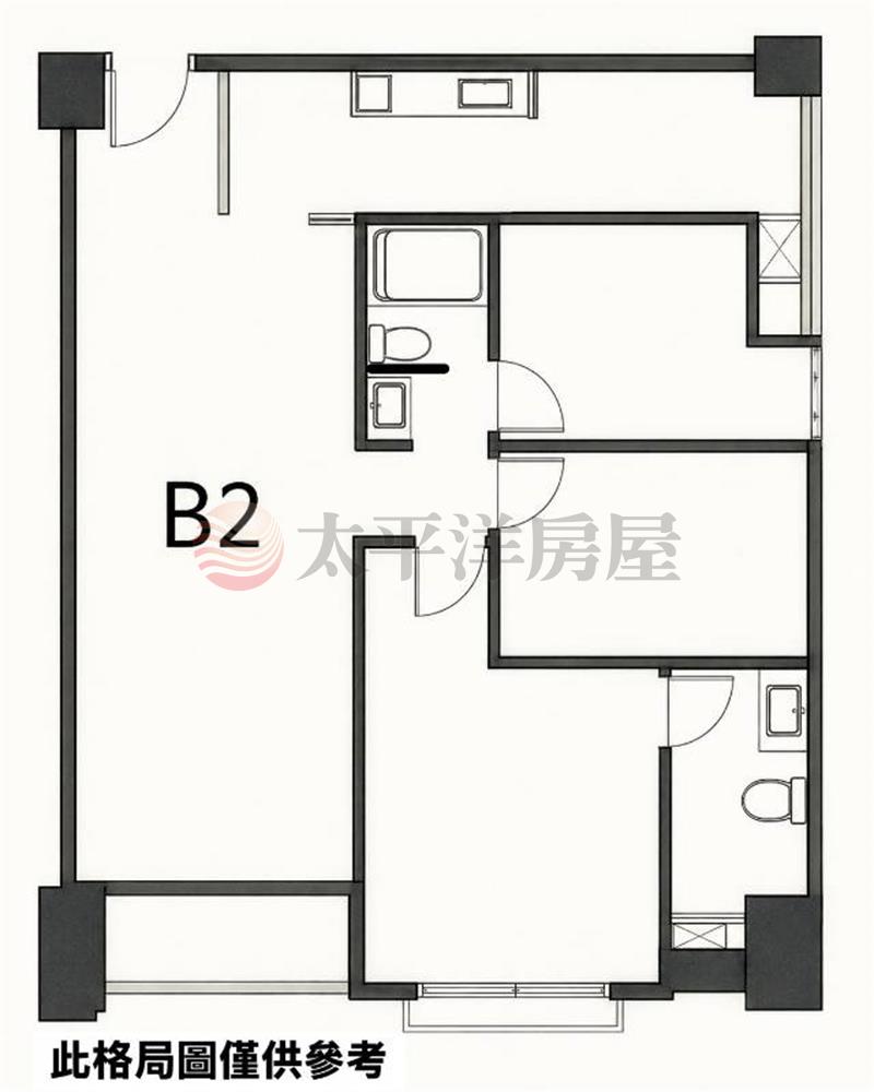 晴灣精裝大三房平車房屋室內格局與周邊環境