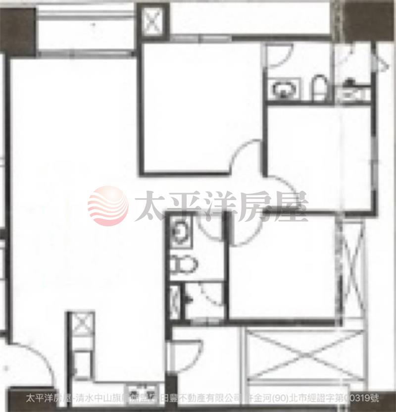 靜宜商圈高質感百萬精裝3房平車房屋室內格局與周邊環境