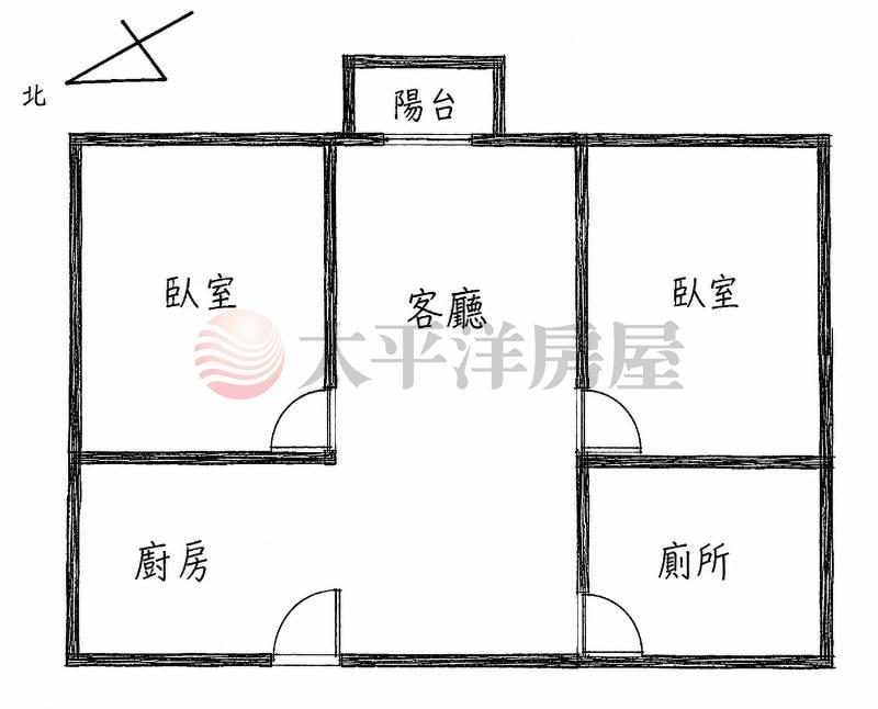 小時代2房平車全區最俗房屋室內格局與周邊環境