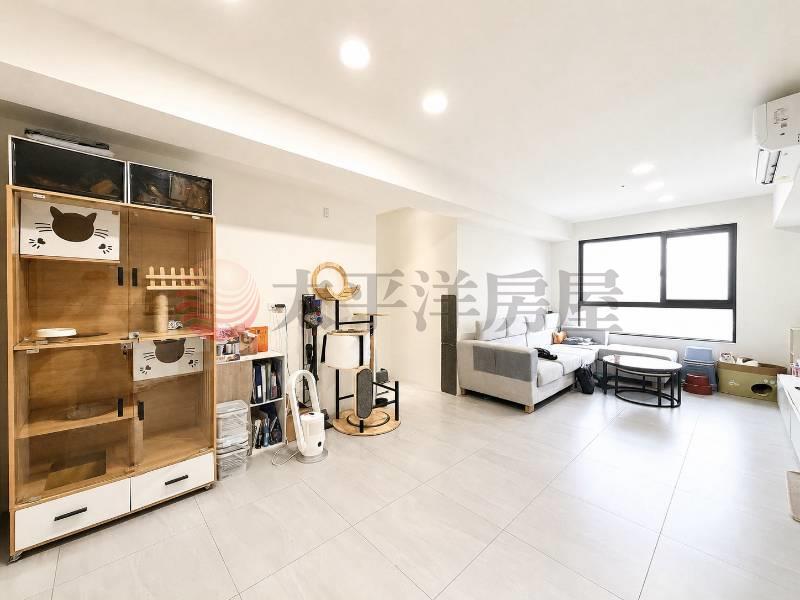 低於實登頂樓朝南裝潢三房平車房屋室內格局與周邊環境