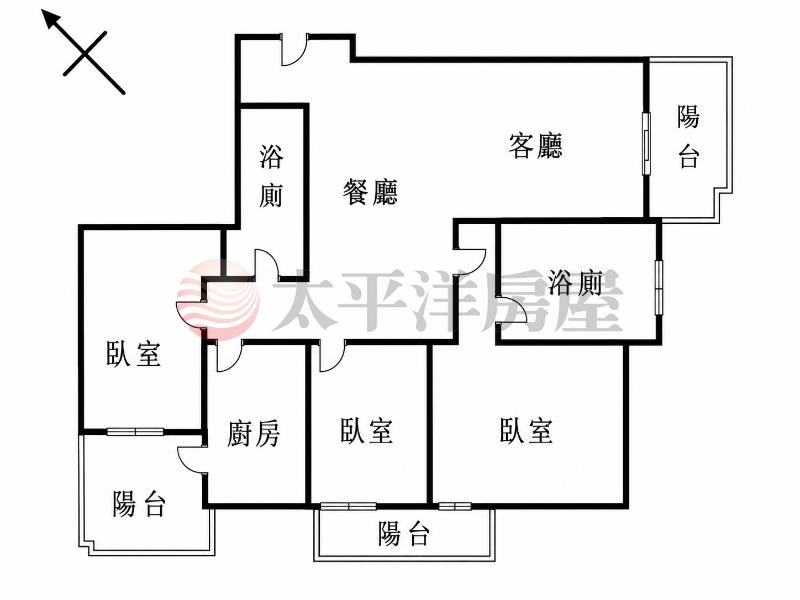 設計師的家傳奇3房平車房屋室內格局與周邊環境