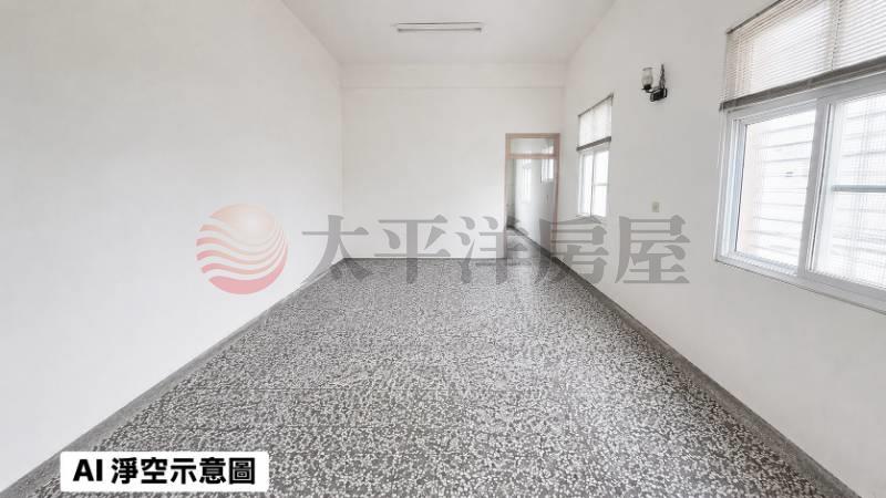 臨路角間大地坪農舍房屋室內格局與周邊環境